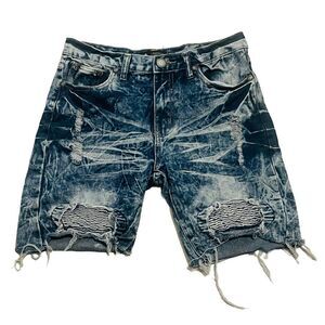 10/$25🦋 Road Narrows Acid Wash Cutoff Shorts - Size 18